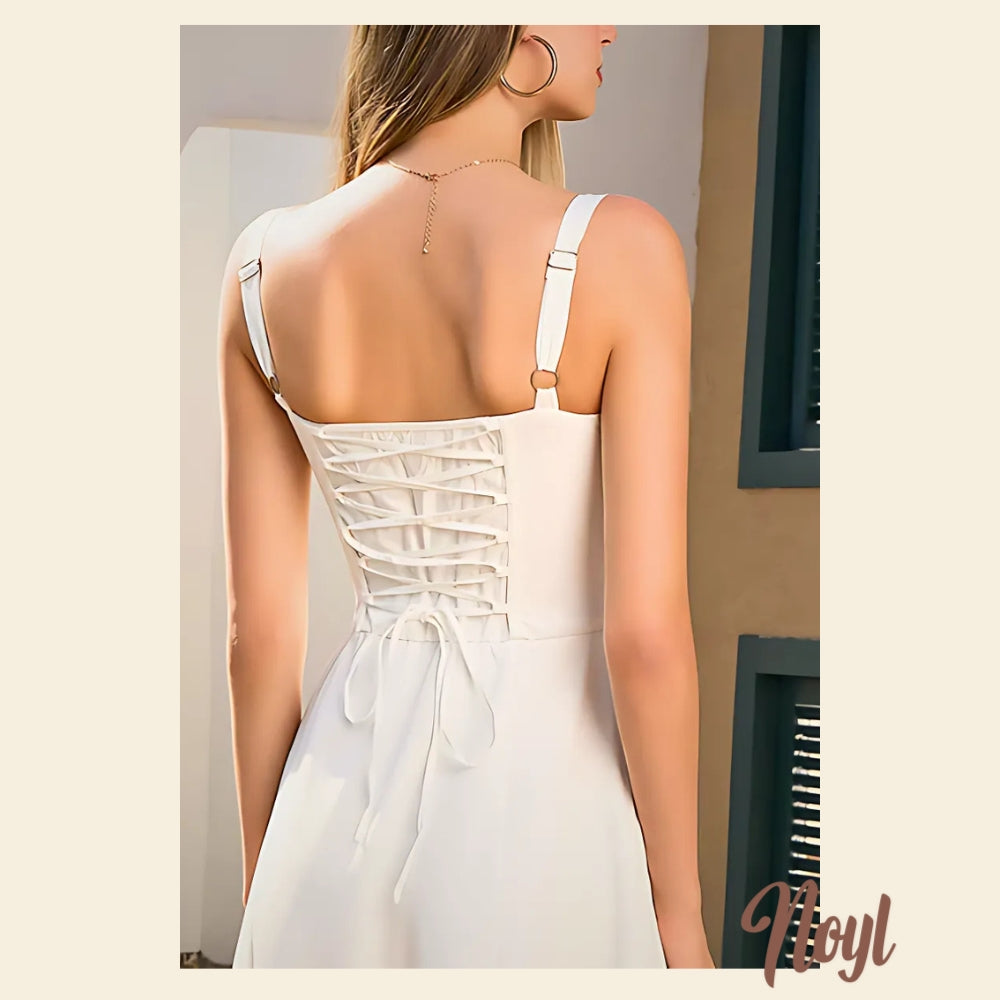 Noyl - Corset Milk Maid Dress