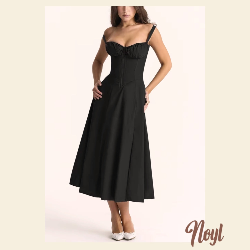 Noyl - Corset Milk Maid Dress