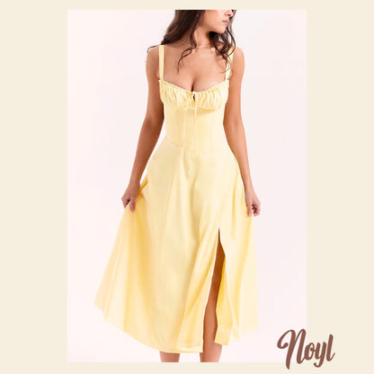 Noyl - Corset Milk Maid Dress